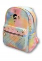 Multicolored Backpack With Metallic Decoration 522121