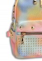 Multicolored Backpack With Metallic Decoration 522121