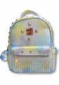 Multicolored Backpack With Metallic Decoration 522121 Multicolored Backpack With Metallic Decoration 522121