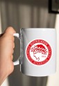 Red and White Mug CPE741