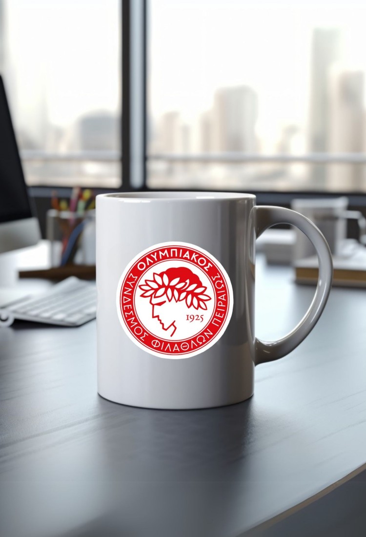 Red and White Mug CPE741