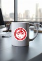 Red and White Mug CPE741