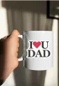 Κούπα I Love YOU DAD CPE747