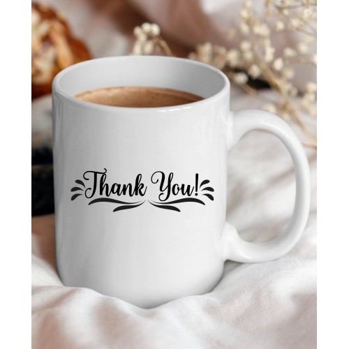 Κούπα Λευκή Thank You CPE754