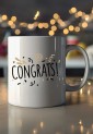 Congratulations White Mug CPE756