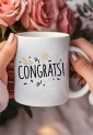 Congratulations White Mug CPE756
