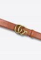 Brown Belt with Gold Buckle BLW230