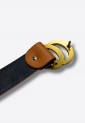 Brown Belt with Gold Buckle BLW230