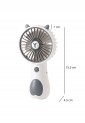 Handheld Fan USB Rechargeable 525562-1