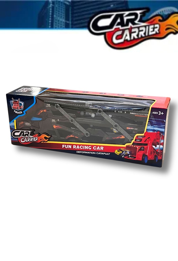 Truck With 6 Cars 525644 