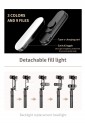 Wireless Tripod Selfie Stick With LED Light for Smartphone 525539
