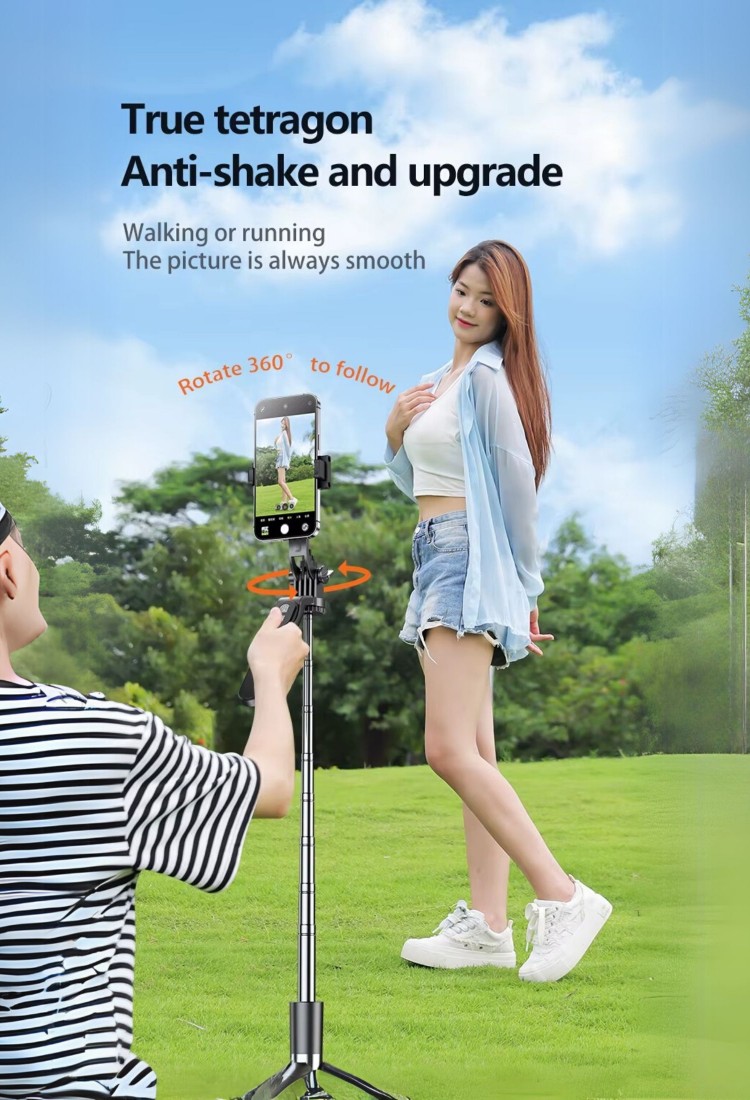 Tripod Selfie Stick Bluetooth 33-178cm. 525540
