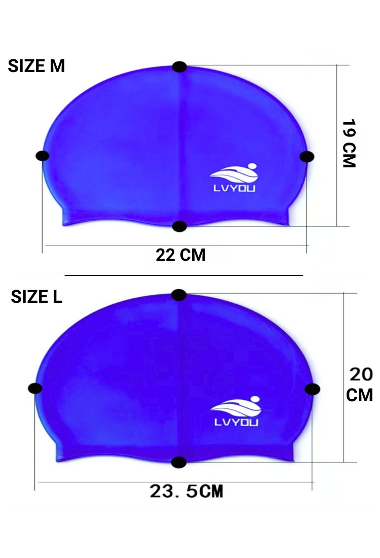 Adult Silicone Swimming Cap 525564 Adult Silicone Swimming Cap 525564