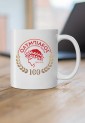 Red and White Mug 100 Years CPE764