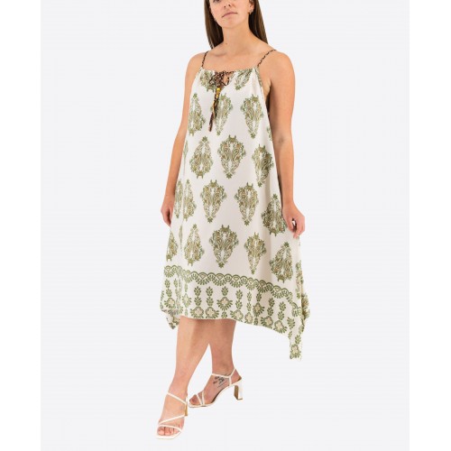 Asymmetric Midi Dress 524031-1