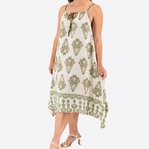 Asymmetric Midi Dress 524031-1