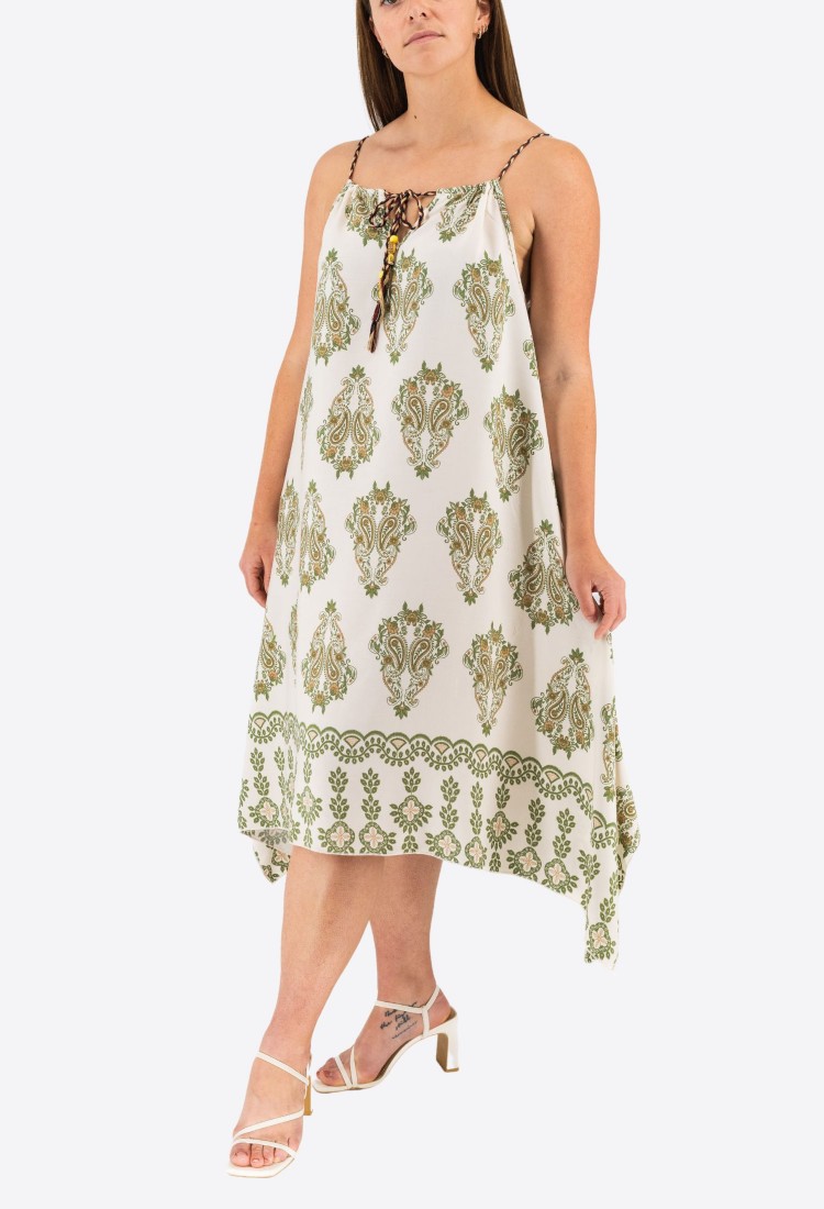 Asymmetric Midi Dress 524031-1