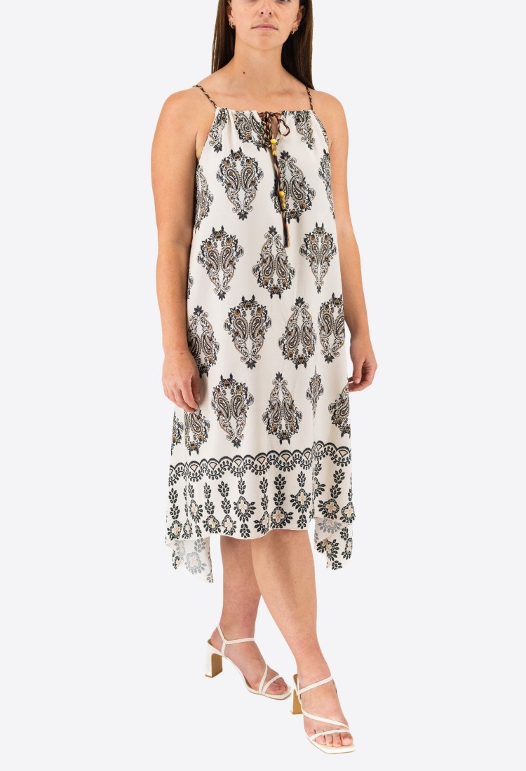 Asymmetric Midi Dress 524031-1
