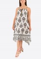 Asymmetric Midi Dress 524031-1