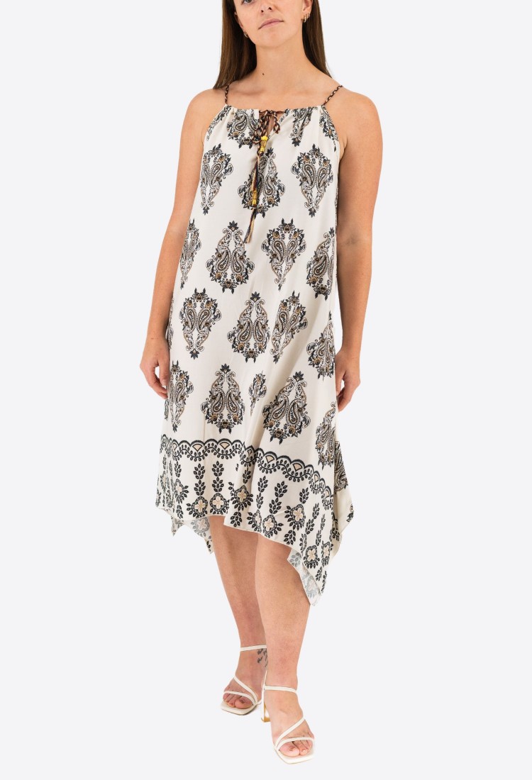 Asymmetric Midi Dress 524031-1 Asymmetric Midi Dress 524031-1