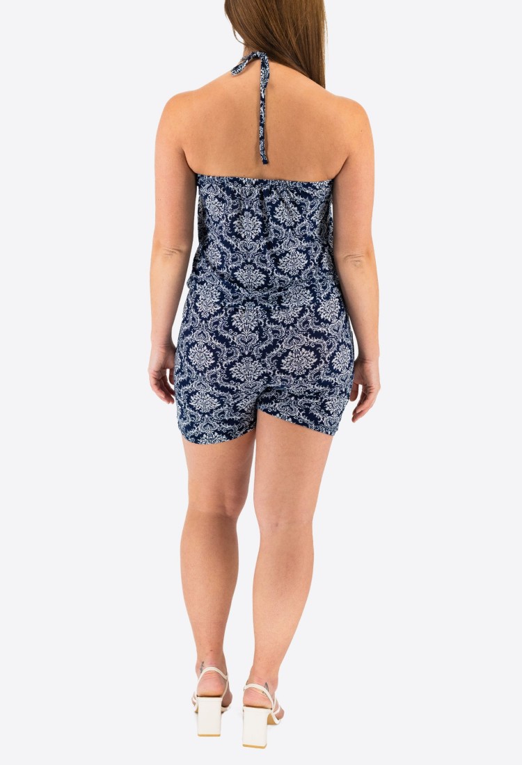 Women's Strapless One-Piece Shorts 525699