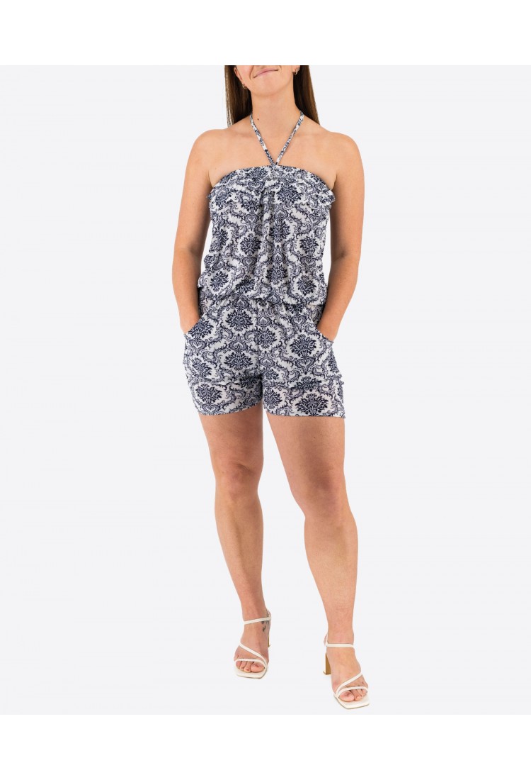Women's Strapless One-Piece Shorts 525699