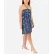 Strapless Mini Printed Dress 525698