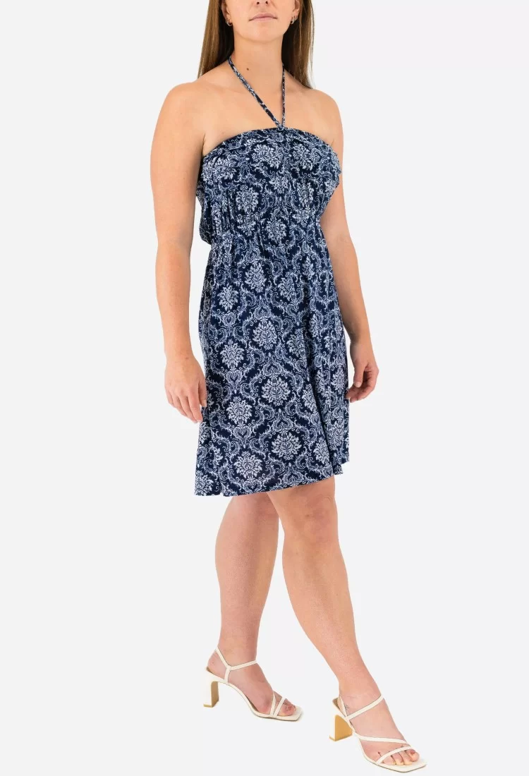 Strapless Mini Printed Dress 525698