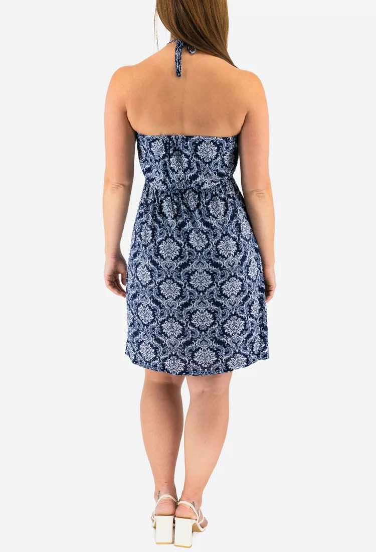 Strapless Mini Printed Dress 525698