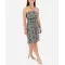 Strapless Mini Printed Dress 525698