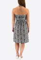 Strapless Mini Printed Dress 525698