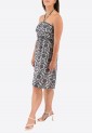 Strapless Mini Printed Dress 525698