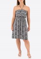 Strapless Mini Printed Dress 525698 Strapless Mini Printed Dress 525698