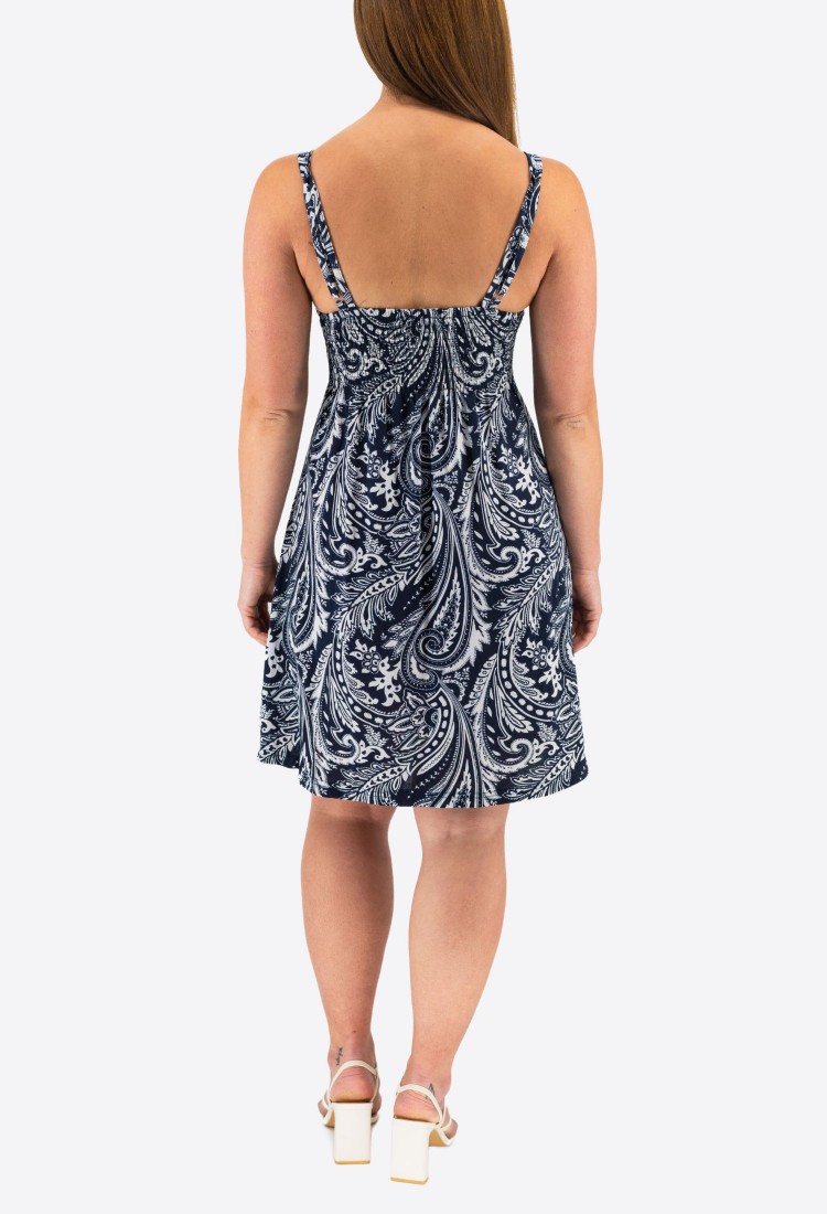 Mini Elastic Dress With Pleats 524040-1