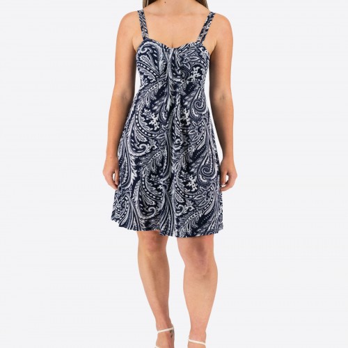 Mini Elastic Dress With Pleats 524040-1