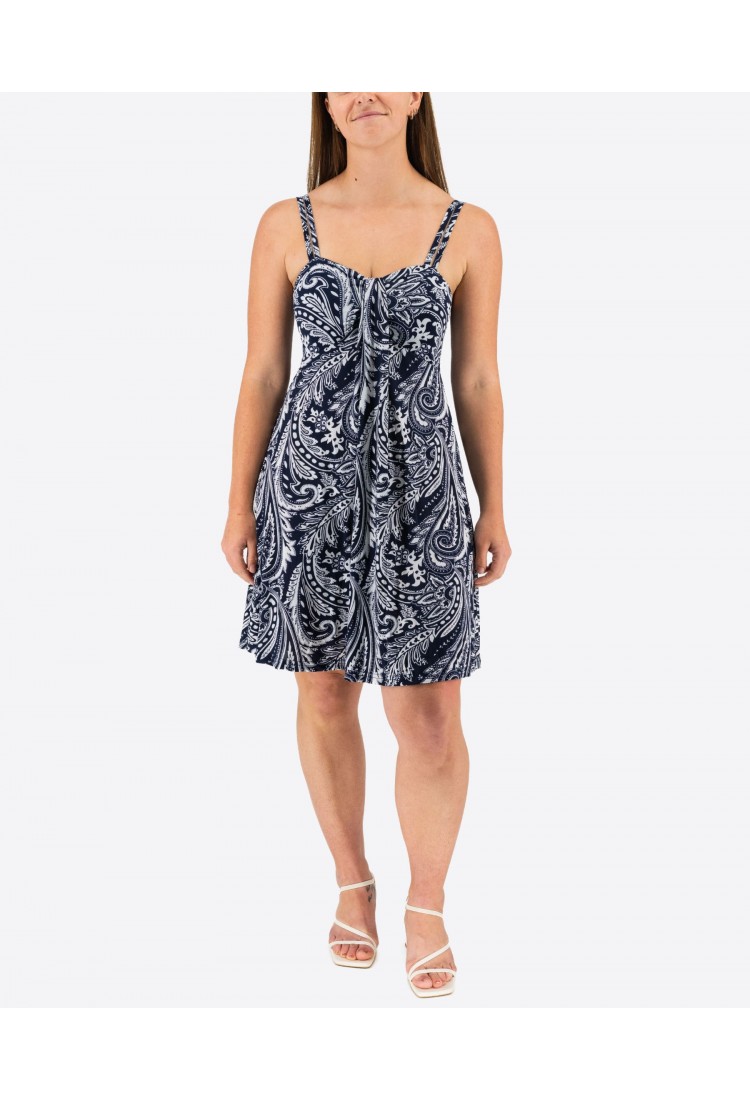 Mini Elastic Dress With Pleats 524040-1