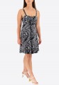 Mini Elastic Dress With Pleats 524040-1
