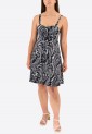 Mini Elastic Dress With Pleats 524040-1 Mini Elastic Dress With Pleats 524040-1