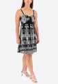 Mini Dress With Elastic Straps 524040-2