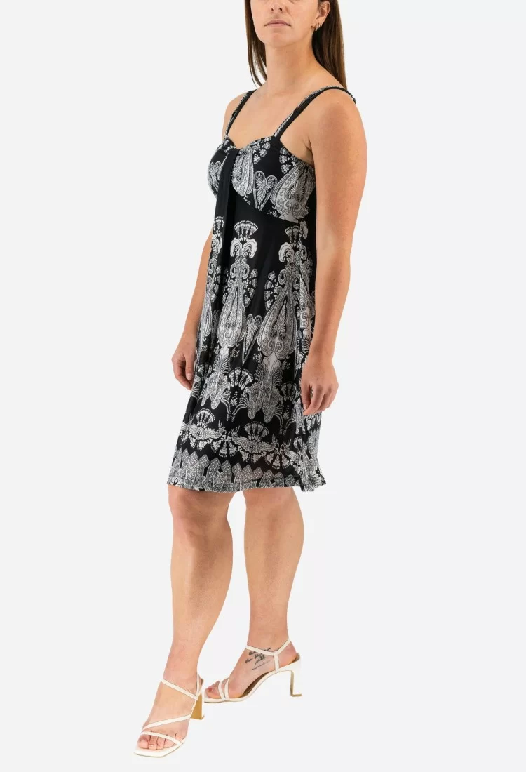 Mini Dress With Elastic Straps 524040-2