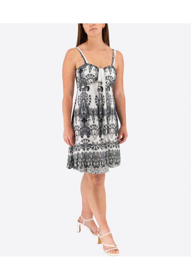 Mini Dress With Elastic Straps 524040-2