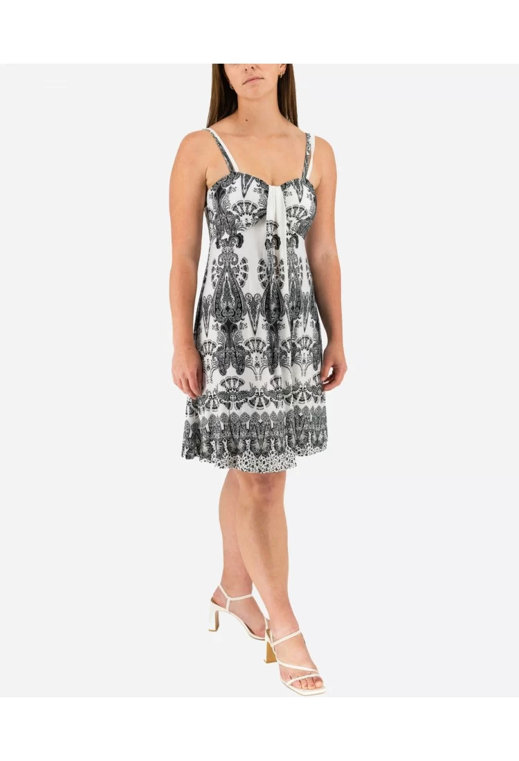 Mini Dress With Elastic Straps 524040-2