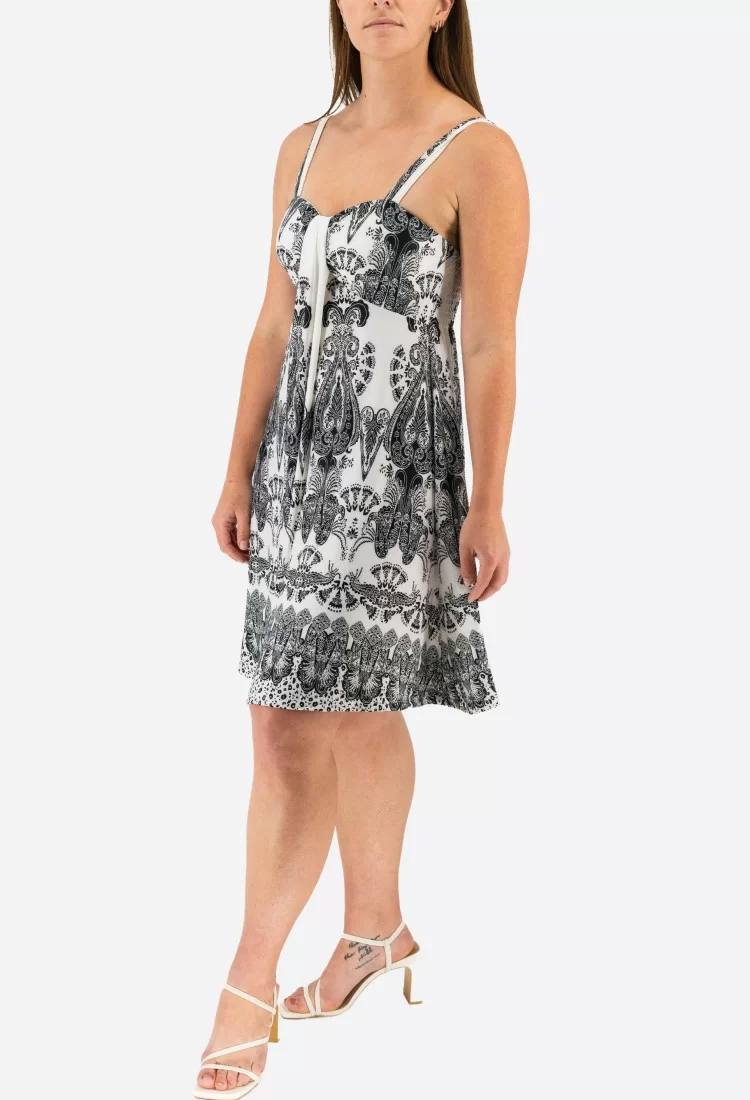 Mini Dress With Elastic Straps 524040-2