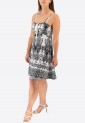 Mini Dress With Elastic Straps 524040-2