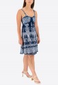 Mini Dress With Elastic Straps 524040-2