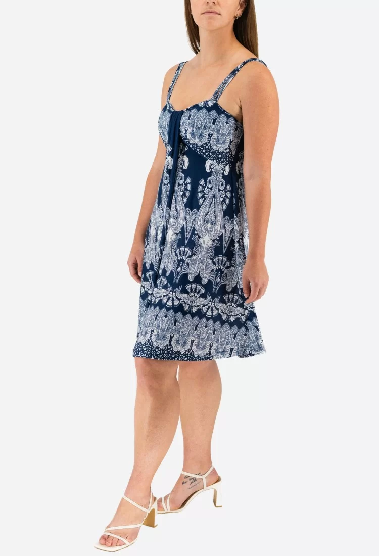 Mini Dress With Elastic Straps 524040-2