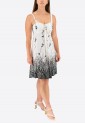 Printed Elastic Dress 524040-6