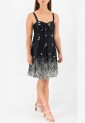 Printed Elastic Dress 524040-6
