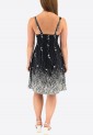 Printed Elastic Dress 524040-6