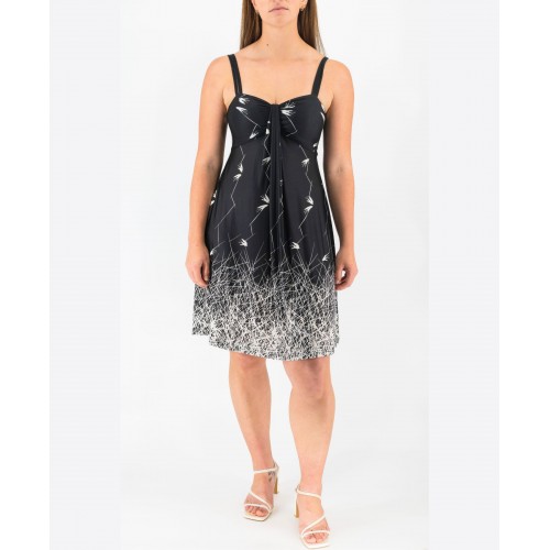 Printed Elastic Dress 524040-6